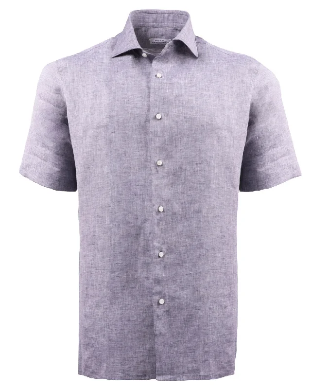 Closeout Grey Short Sleeve Lione Sportshirt
