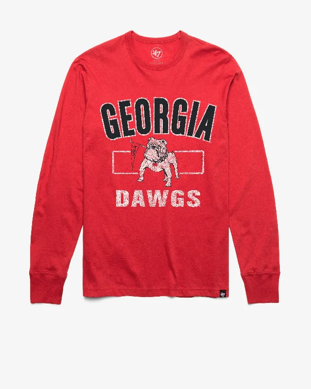 Lowest Price GEORGIA BULLDOGS VINTAGE CITYSIDE '47 FRANKLIN LONG SLEEVE TEE