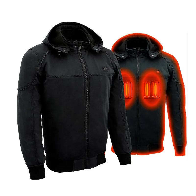 Weekend Bargains to Indulge In Nexgen Heat MPM1761SET Men’s Black 'Heated' Soft Shell Racing Style Motorcycle Heated Jacket for Riding w/ Battery Weekend Bargains to Indulge In Nexgen Heat MPM1761SET Men’s Black 'Heated' Soft Shell Racing Style Motorcycle Heated Jacket for Riding w/ Battery