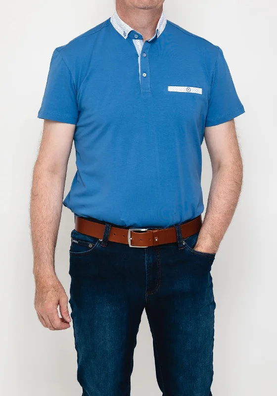 Crazy Deal Advise Polo Shirt, Blue