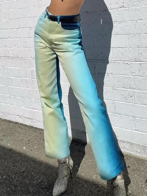 Don't Delay High Waisted Gradient Pants