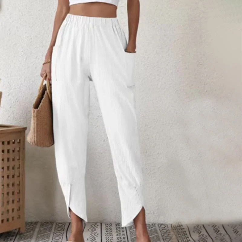 Weekend Specials to Indulge In Solid Color Casual Pants