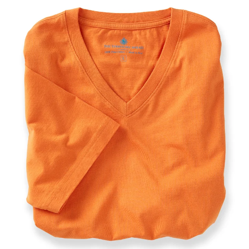Savings Soar This Weekend Peruvian Pima V-Neck