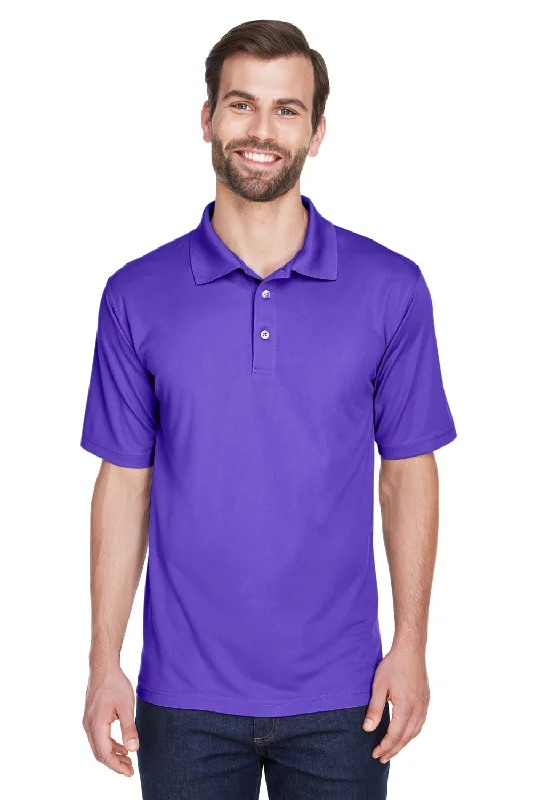 Weekend Steals Await UltraClub Mens Cool & Dry Moisture Wicking Short Sleeve Polo Shirt - Purple Weekend Steals Await UltraClub Mens Cool & Dry Moisture Wicking Short Sleeve Polo Shirt - Purple