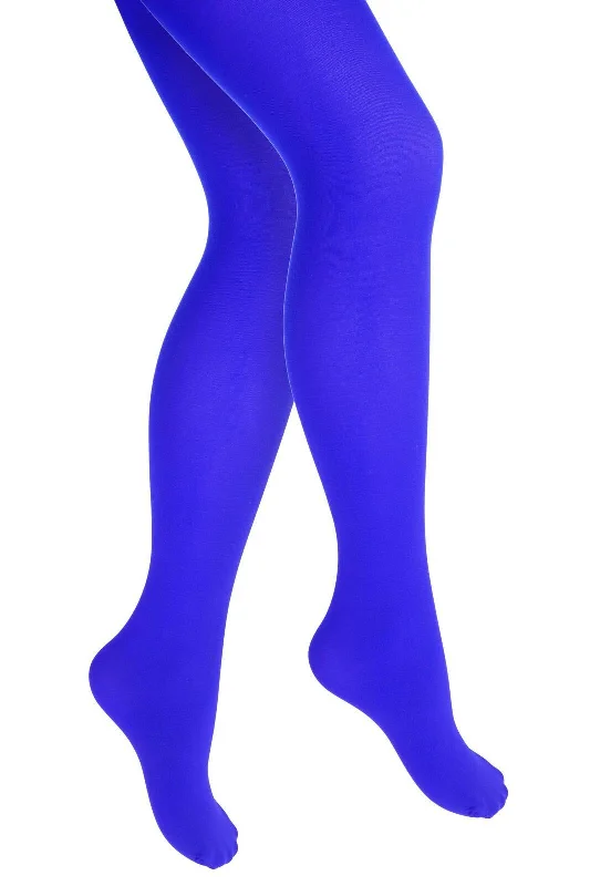 Weekend Offers You Can't Ignore Pantyhose Tights Stockings Hosiery Womens Ladies Plain Colours - Blue