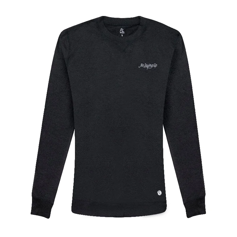 Final Clearance NLU x Rhoback Pace Performance Crewneck - Nightfall