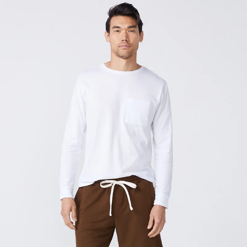Instant Savings Long Sleeve Pocket Crew