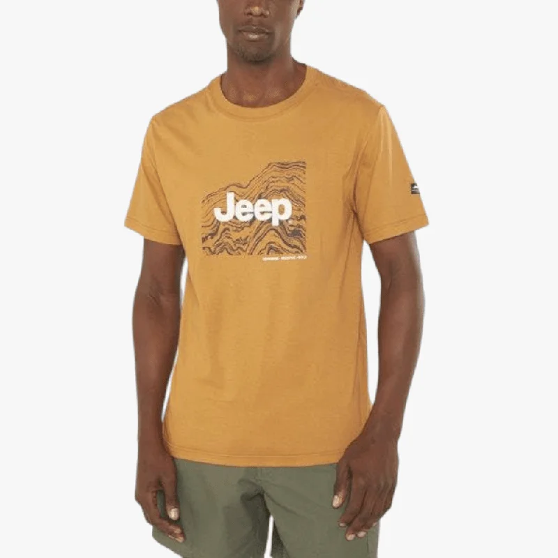 Weekend Offers That Excite Jeep Mens Fashion Graphics Short Sleeve Tee Butterscotch Weekend Offers That Excite Jeep Mens Fashion Graphics Short Sleeve Tee Butterscotch