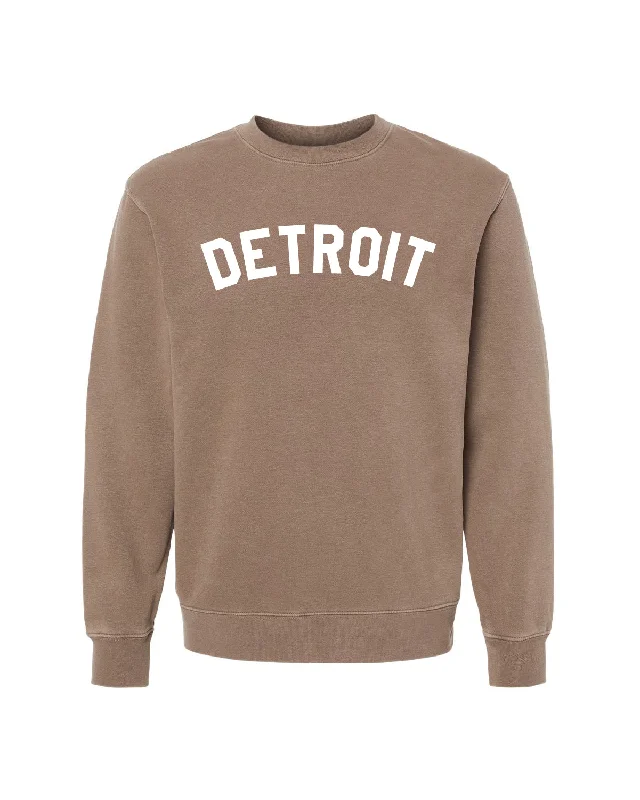 Mega Sale Ink Detroit - Pigment-Dyed Crewneck Sweatshirt - Clay