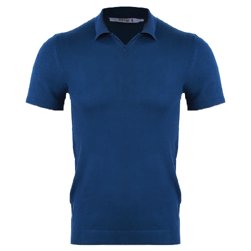 Weekend Shopping Extravaganza REDTAG Men's Blue Polo Shirts