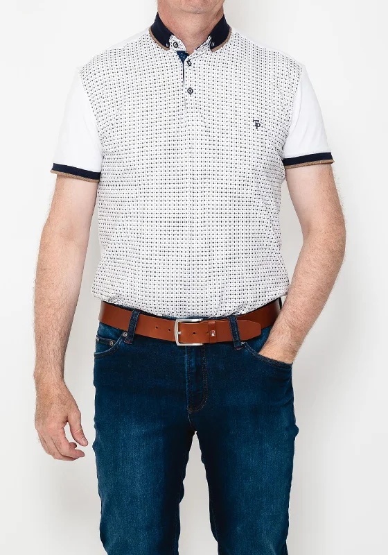 Best Seller Tom Penn Contrast Trim Polo Shirt, White