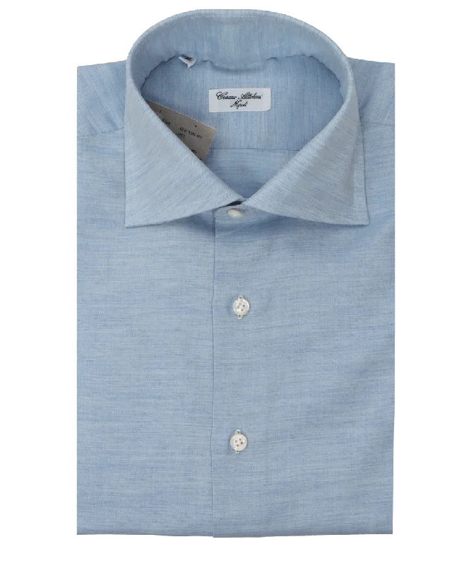 Steals and Deals Heathered Light Blue Sportshirt