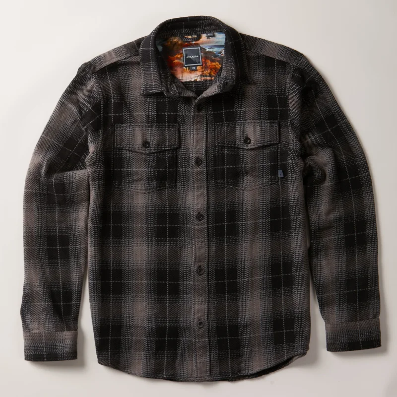 Best Choice Men's Fireside Flannel - Cast Iron Black