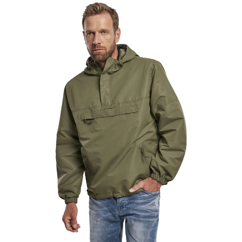Instant Deal Brandit Summer Windbreaker Jacket Olive
