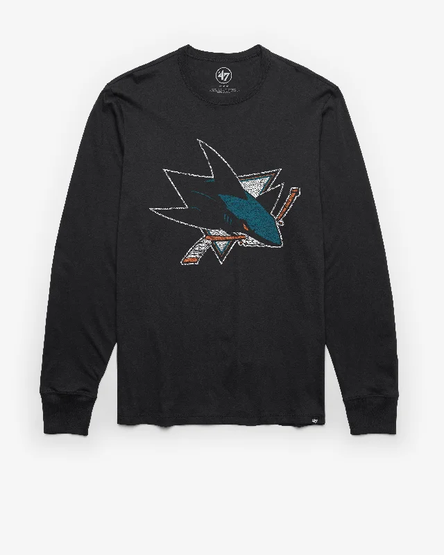 Quick Deals SAN JOSE SHARKS PREMIER '47 FRANKLIN LONG SLEEVE TEE