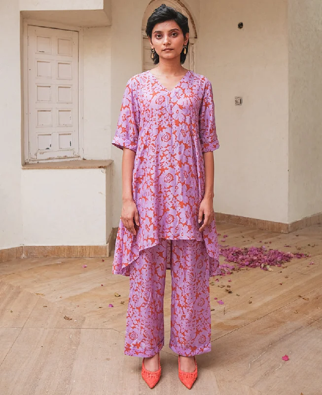 Mega Discount Lavender Floret Pants