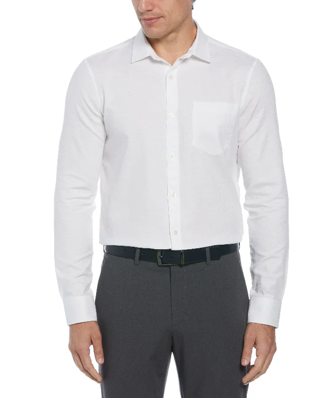 Clearance Items Cotton Dobby Shirt