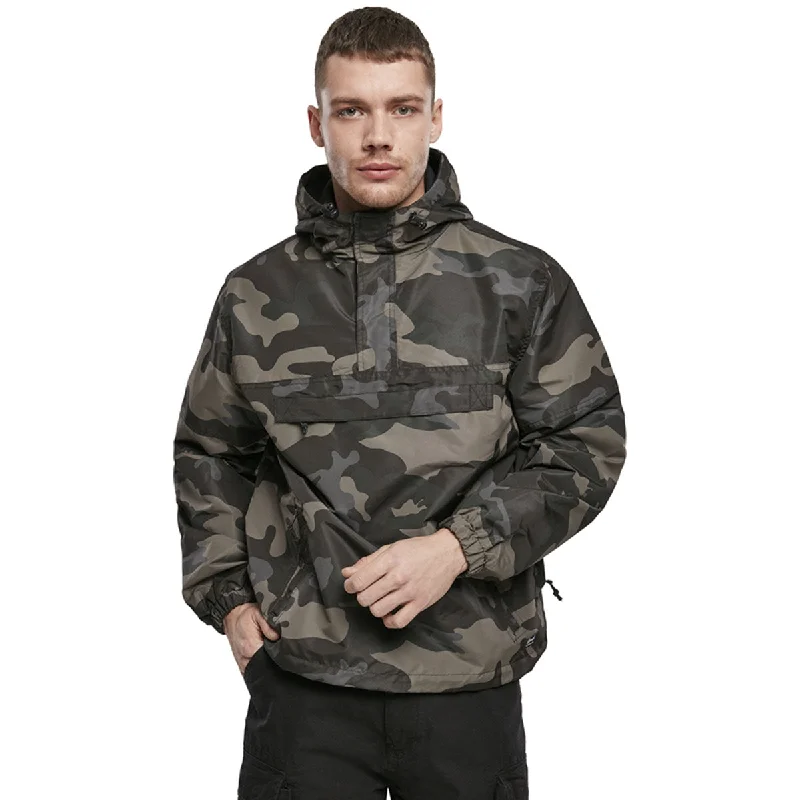 Online Exclusive Brandit Summer Windbreaker Jacket Dark Camo
