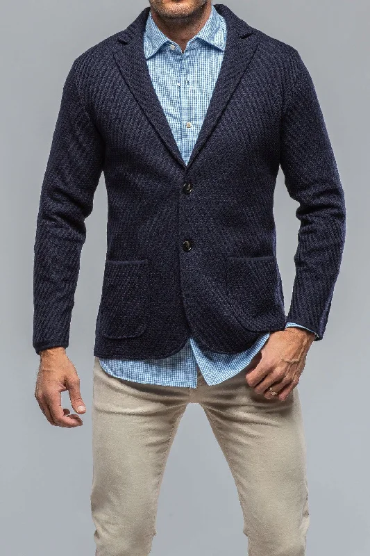Best Deals Luca Sweater Jacket In Navy
