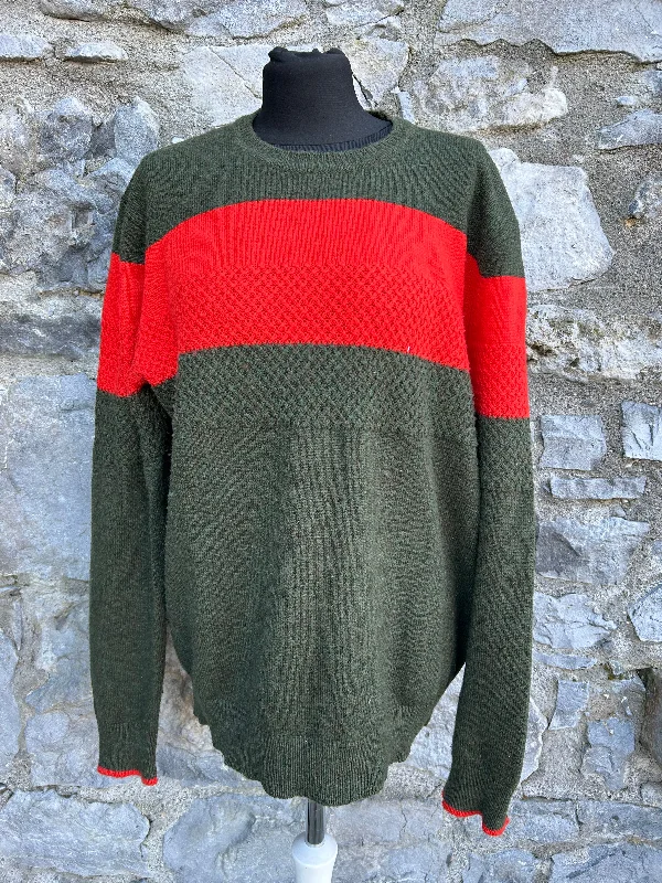 Super Sale Khaki&red jumper M-L