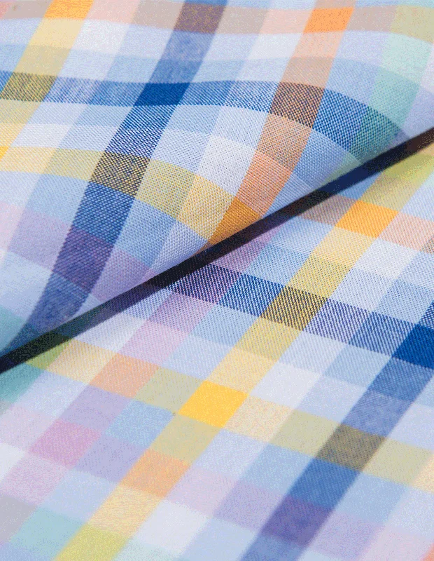 Weekend Discounts to Savor Multi Color All-Over Tattersall