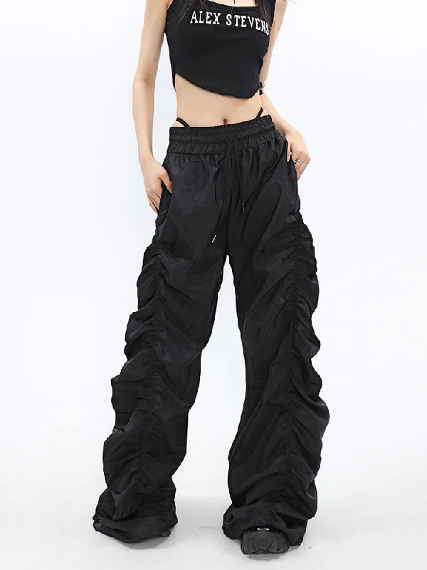 Weekend Specials You Can't Miss Ruched High-Waisted Jogger Pants