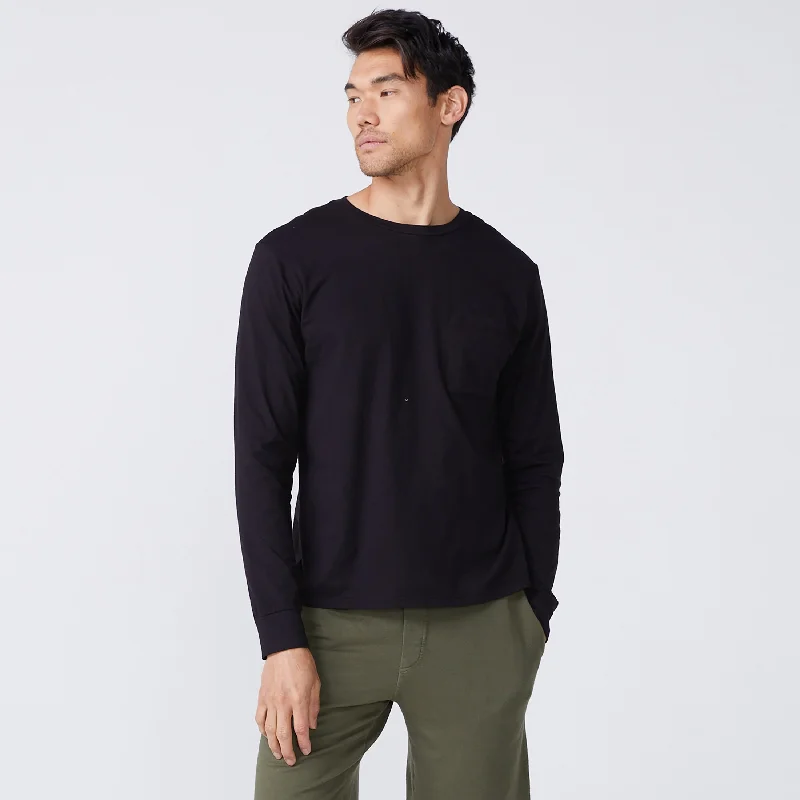 Limited Quantity Long Sleeve Pocket Crew