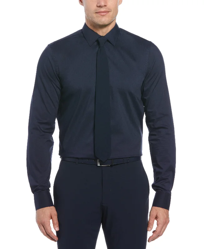 Special Discount Tech + Stretch Cotton Blend Dress Shirt