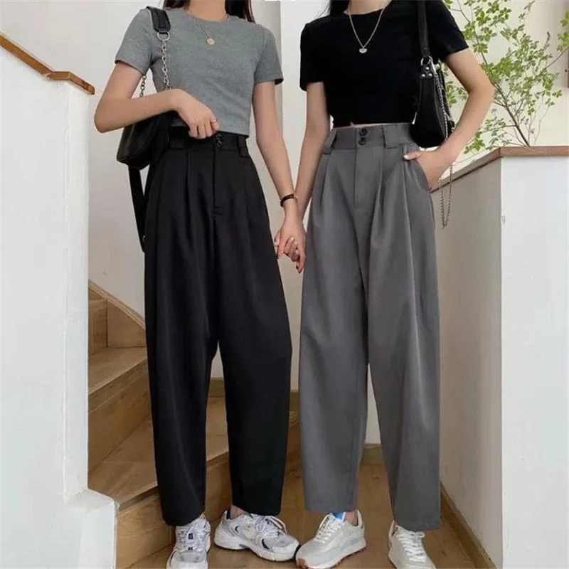 Weekend Specials You Can't Miss CityHottie - Classic Trendy Ankle Length Straight Pants Weekend Specials You Can't Miss CityHottie - Classic Trendy Ankle Length Straight Pants