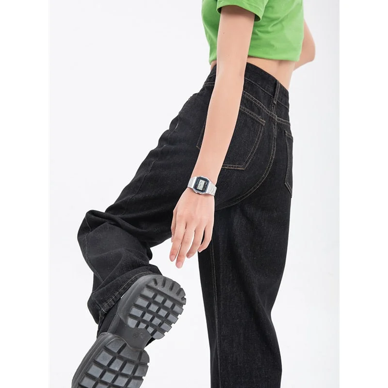 Special Offer CityHottie - Woman's Jeans High Waist Summer Wide Leg Denim Trouser Baggy Street Chic Design Ladies Casual Black Vintage Straight Jean Pants Special Offer CityHottie - Woman's Jeans High Waist Summer Wide Leg Denim Trouser Baggy Street Chic Design Ladies Casual Black Vintage Straight Jean Pants