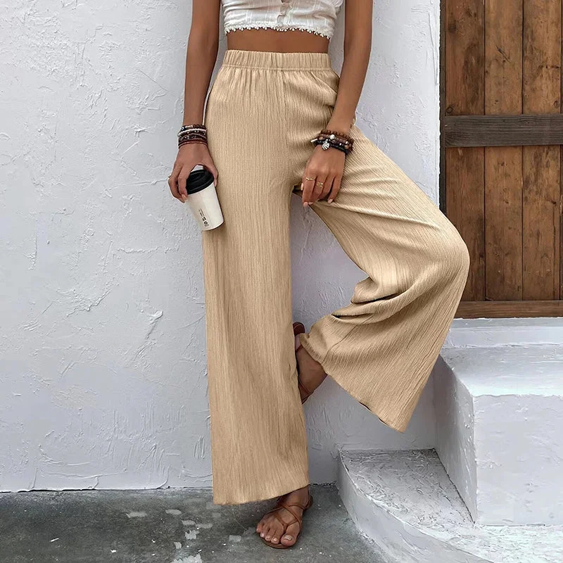 Weekend Discounts to Snag Casual Wide Leg Trousers