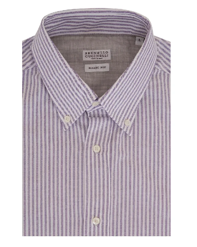 Price Smash Purple Bengal Stripe Sportshirt