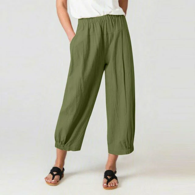 Weekend Deals That Sparkle Casual High Waist Harem Pants