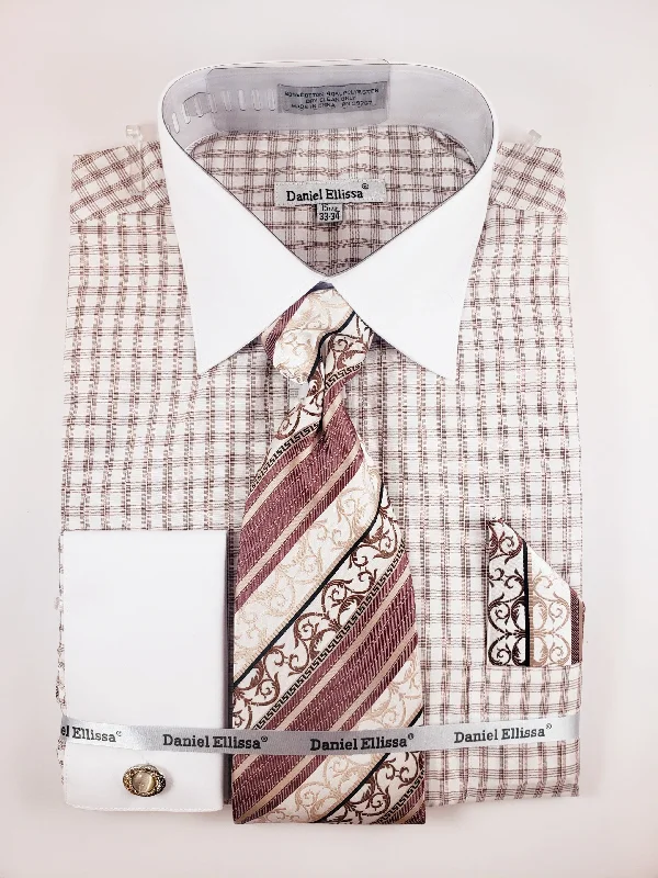 Limited Availability Daniel Elissa Dress shirt with matching tie set