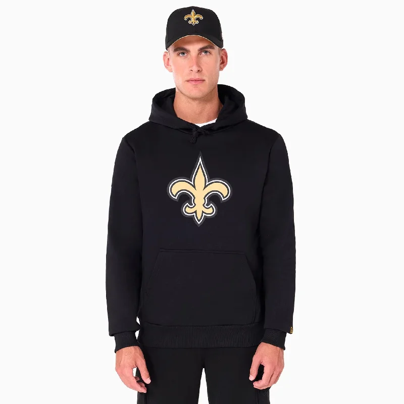 Great Deals New Orleans Saints NFL Black Pullover Hoodie