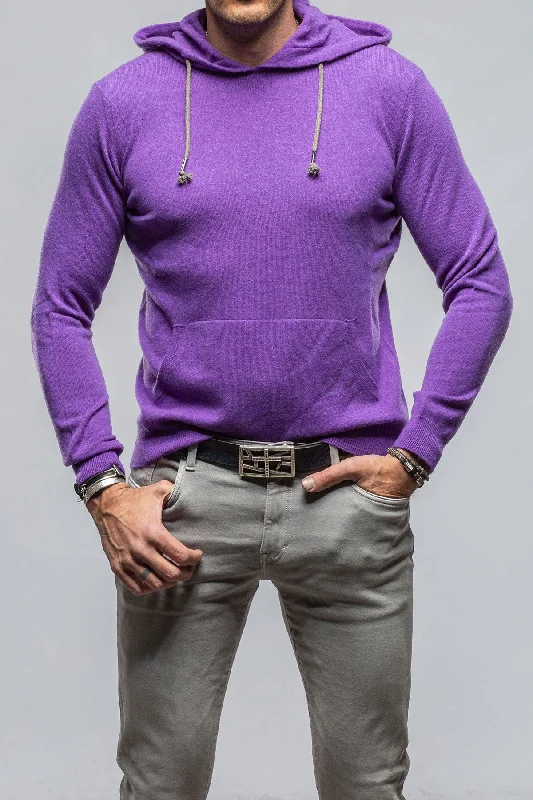 Super Bargain Florio II Cashmere Hoodie In Purple