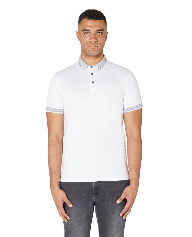 Hurry In ID70231-Remus Contrast Collar Polo