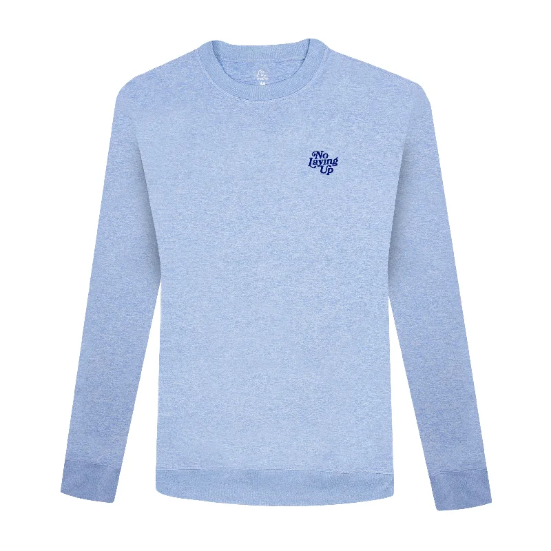 Bonus Savings NLU x Rhoback Pace Performance Crewneck - Ice Pick Blue