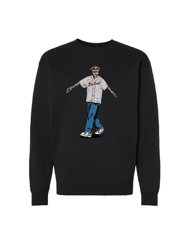 Savings Bonanza Ink Detroit - Tupac Tigers Jersey Crewneck Sweatshirt- Black