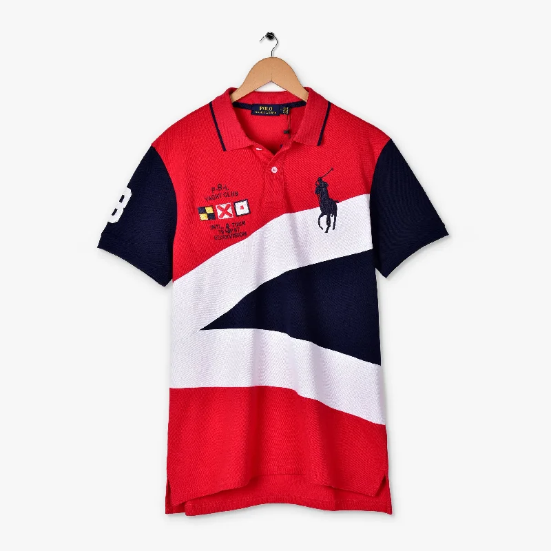 One-Day Only RL - Men 'Multi' CARLOS YACHT CLUB POLO SHIRT PL828