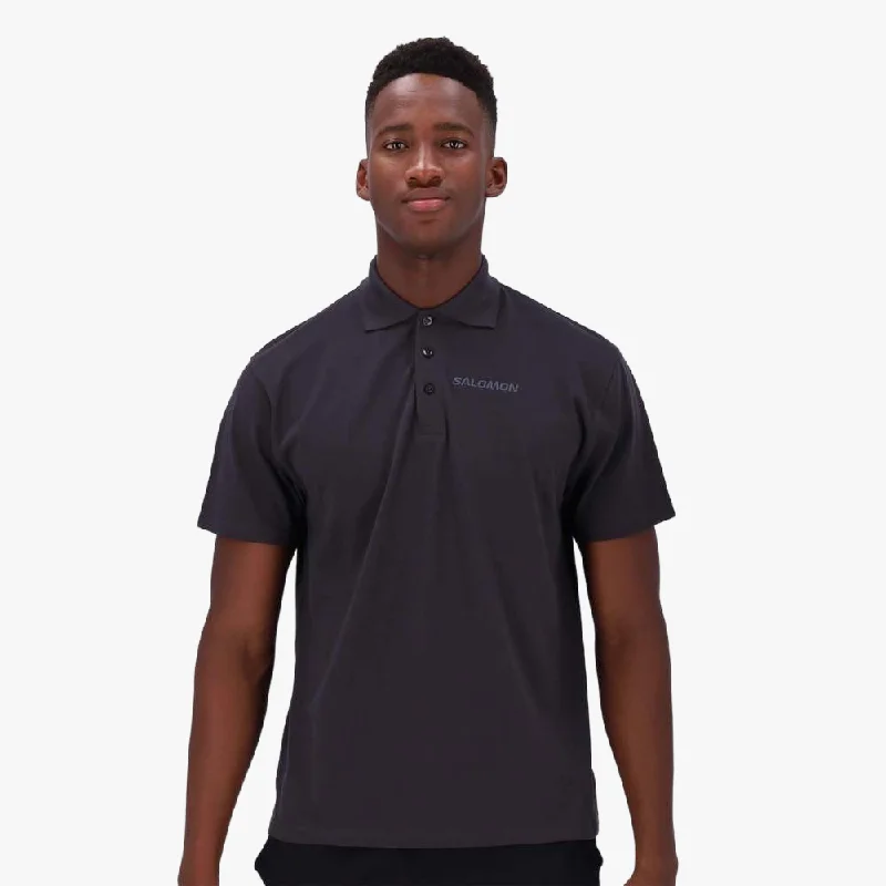 Discount Days Salomon Mens Everyday Short Sleeve Golfer Phantom