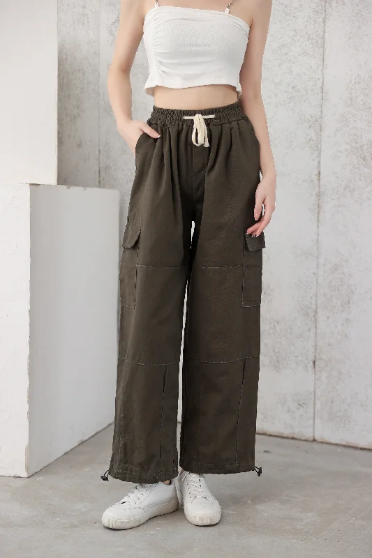 Don't Delay Wide Leg Cargo Pants