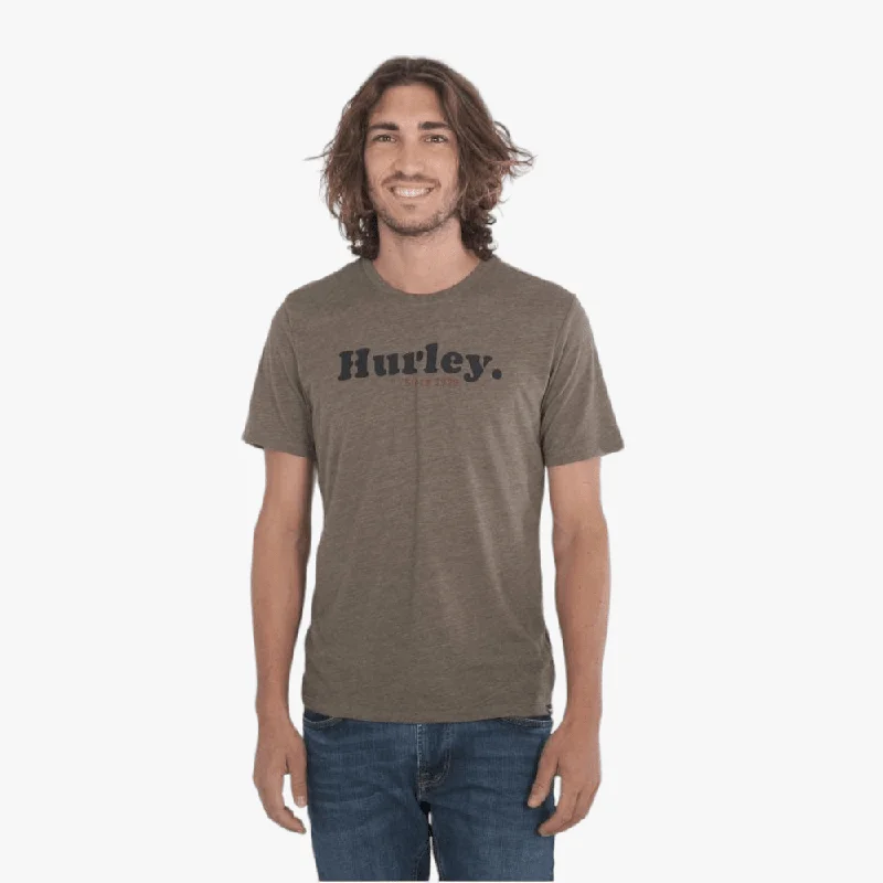 Bonus Savings Hurley Mens Evd Pacific Coopcil Short Sleeve Tee Med Olive