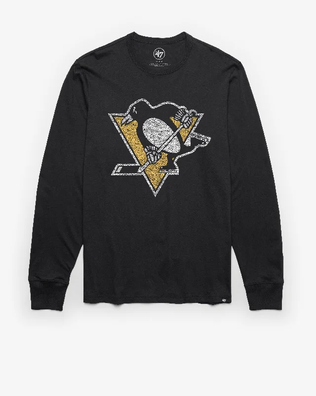 Price Drop PITTSBURGH PENGUINS PREMIER '47 FRANKLIN LONG SLEEVE TEE