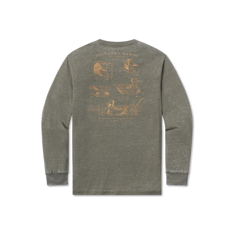 Best Seller SEAWASH™ Tee - Mallard in the Making - Long Sleeve