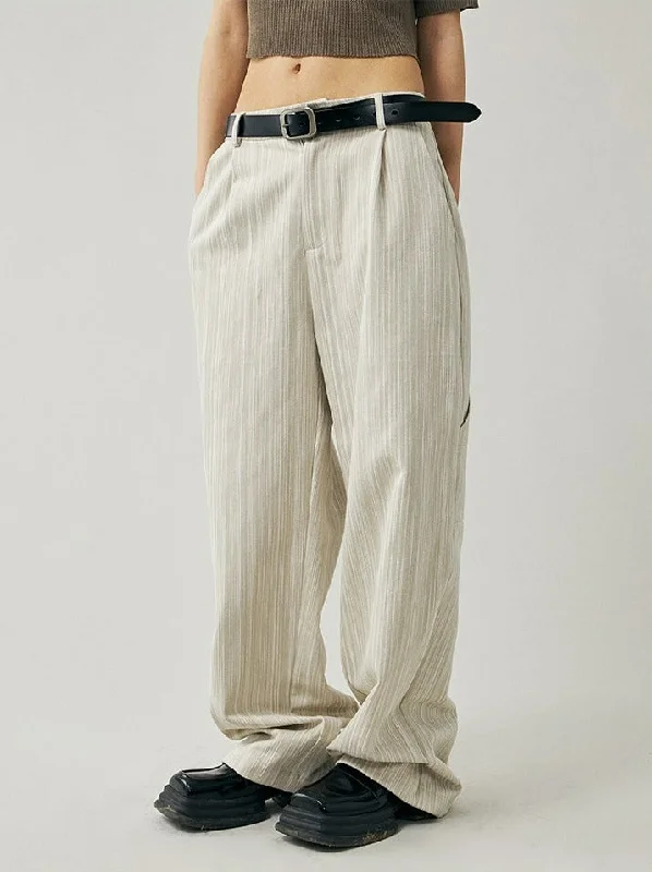 Quick Sale Multi Pocket Pinstripe Pants