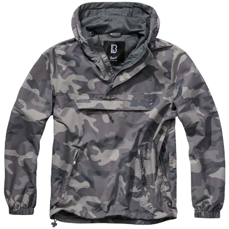 Savings Galore Brandit Summer Windbreaker Jacket Grey Camo