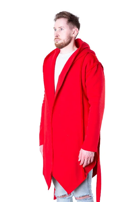 Super Bargain TheG Man Designer Cardigan 2.0 // red