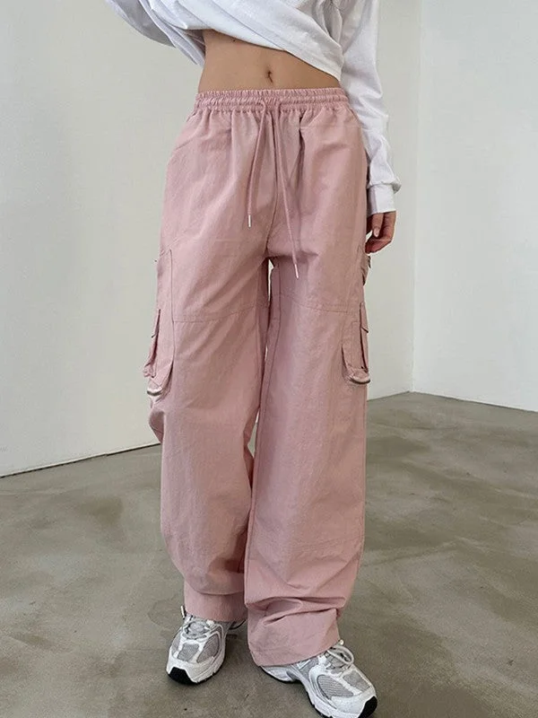 Weekend Specials to Relish Zip Pocket Baggy Cargo Pants