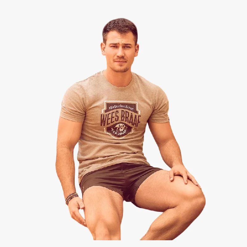 Weekend Offers That Thrill Boerboel Mens Premium Cotton Braaf Short Sleeve Tee Sand Weekend Offers That Thrill Boerboel Mens Premium Cotton Braaf Short Sleeve Tee Sand